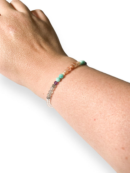 Inspiration Natural Crystal Wrap Bracelet