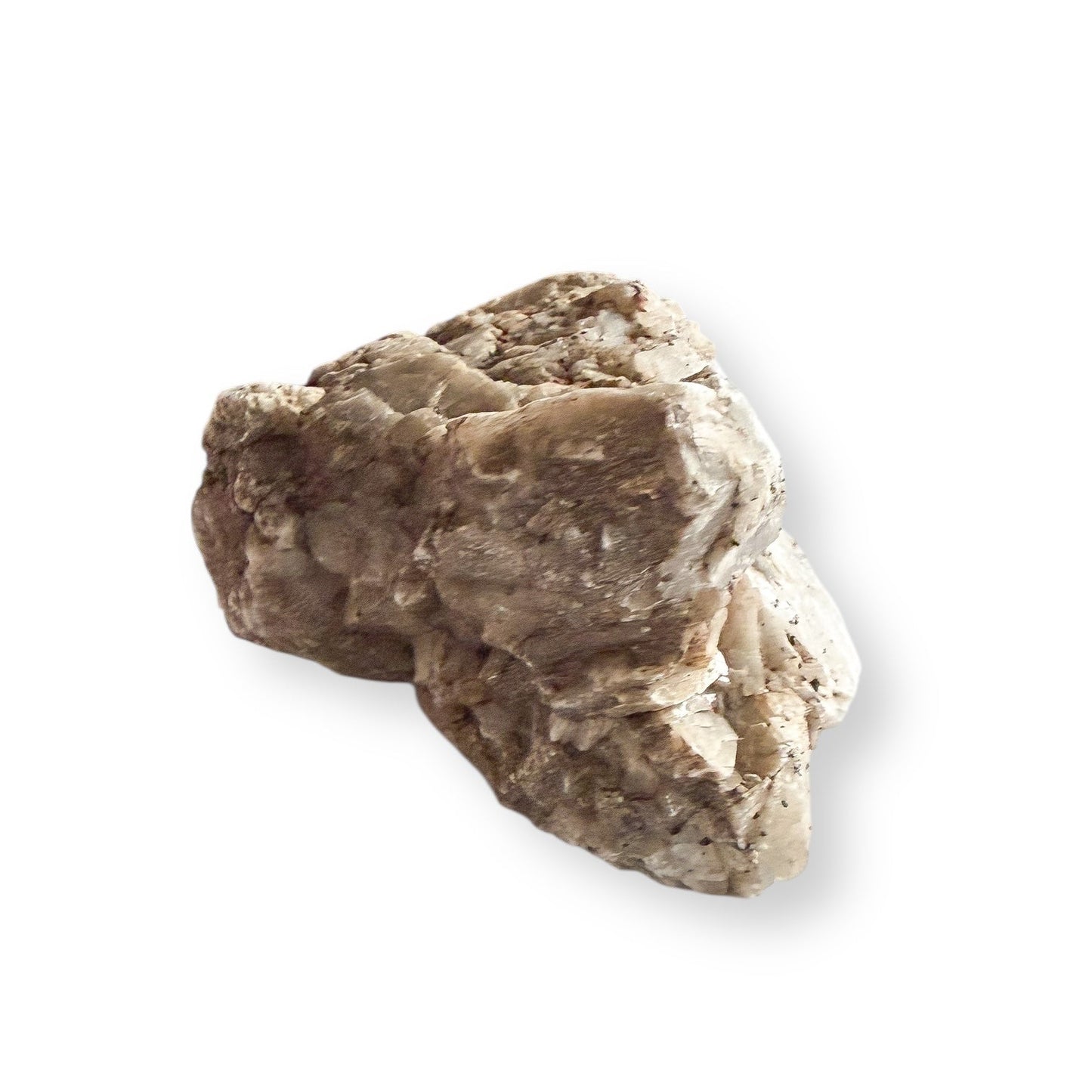 Close-up of Muscovite Mica layers and natural shimmer