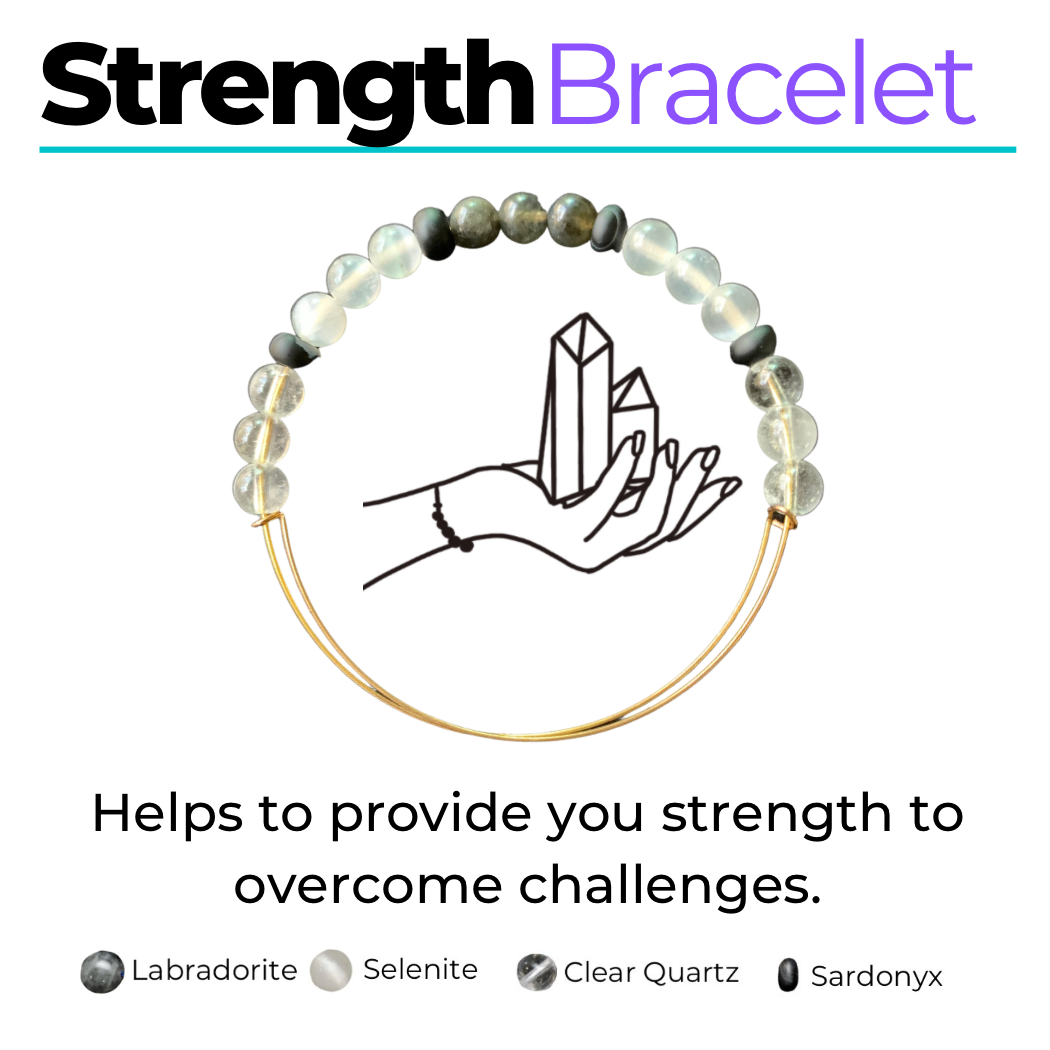 Strength Crystal Healing Bracelet