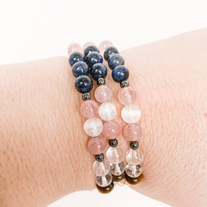 Taurus Zodiac Crystal Charm Bracelet