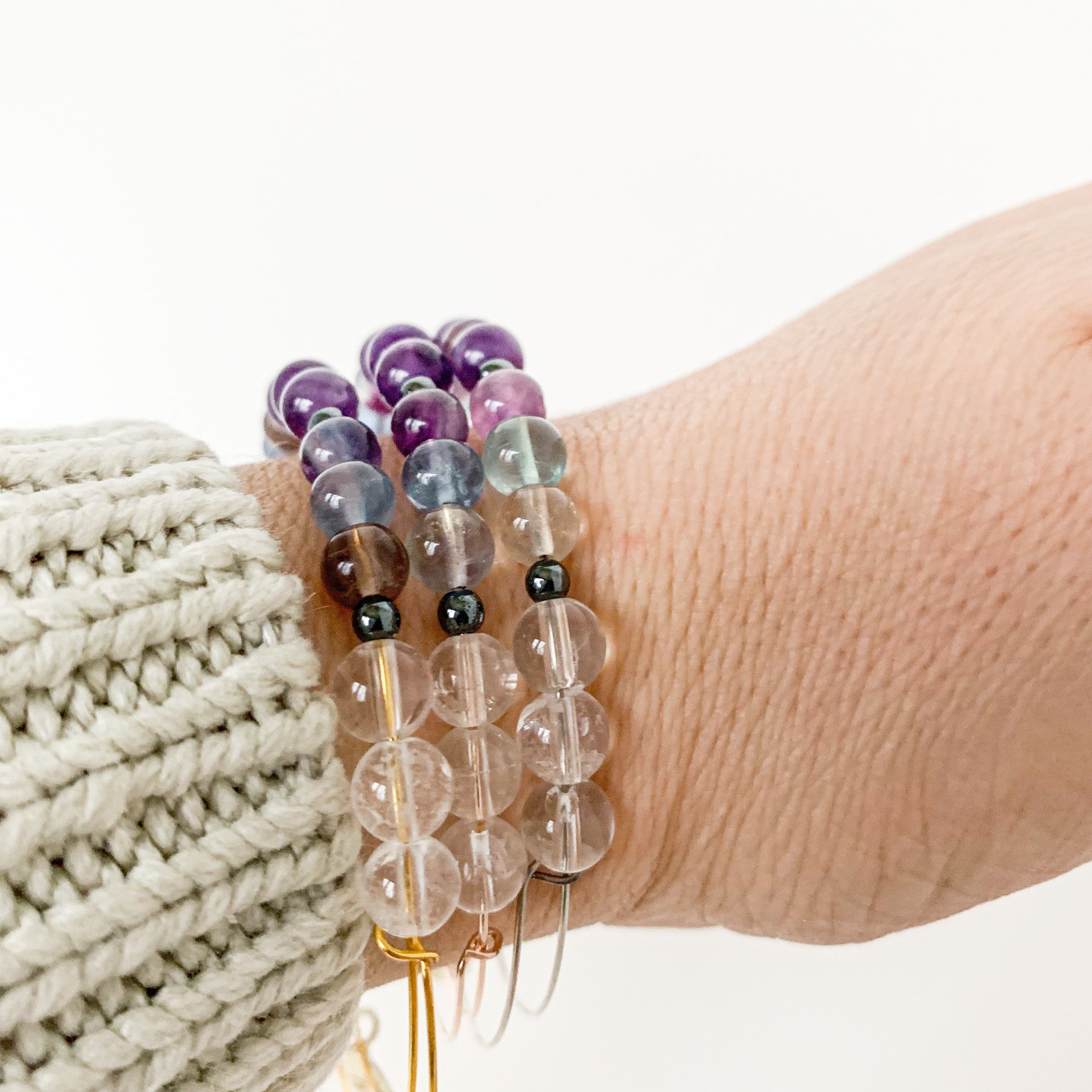 Unique Gemstone + Crystal Beaded Bracelets for Men - Guys – InJewels Healing  Jewelry