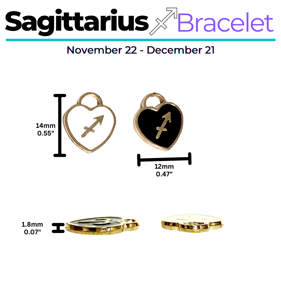 The Beaded Adjustable Zodiac Bracelet