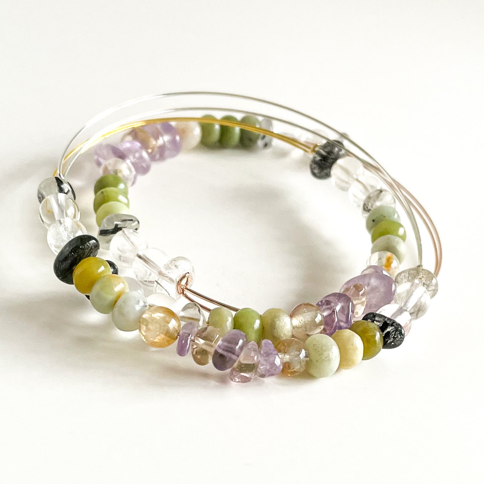 Stone Beads Bracelet | Charm Bracelet | Rock This Way Crystal Shop