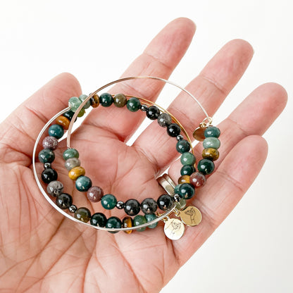 Stone Bracelet Beads | Crystal Bracelet | Rock This Way Crystal Shop