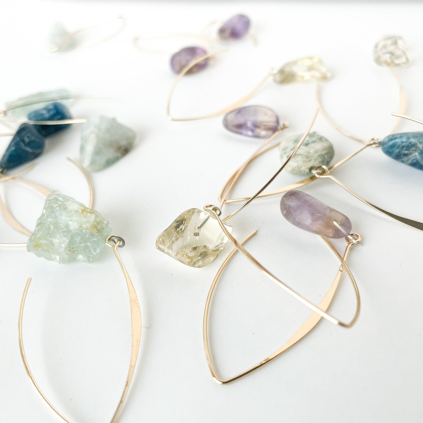 Long Dangle Earrings | Drop Earrings | Rock This Way Crystal Shop