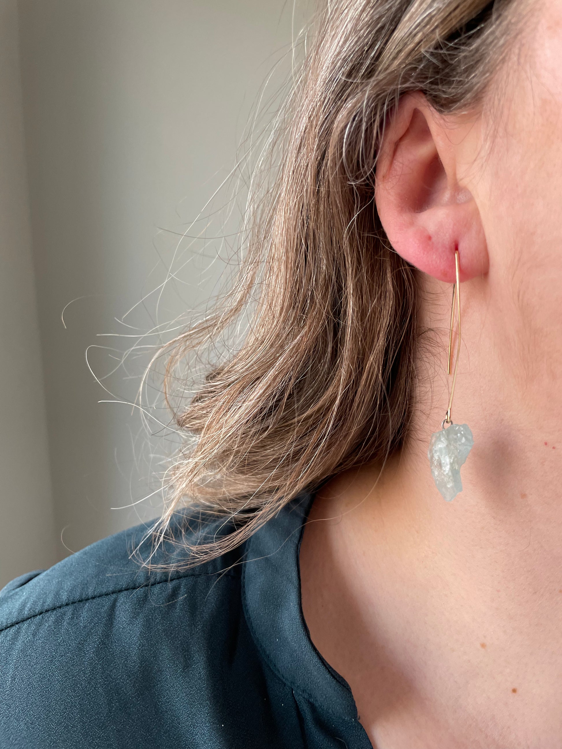 Long Dangle Earrings | Drop Earrings | Rock This Way Crystal Shop