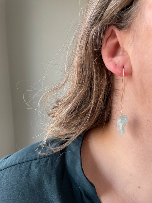 Long Dangle Earrings | Drop Earrings | Rock This Way Crystal Shop