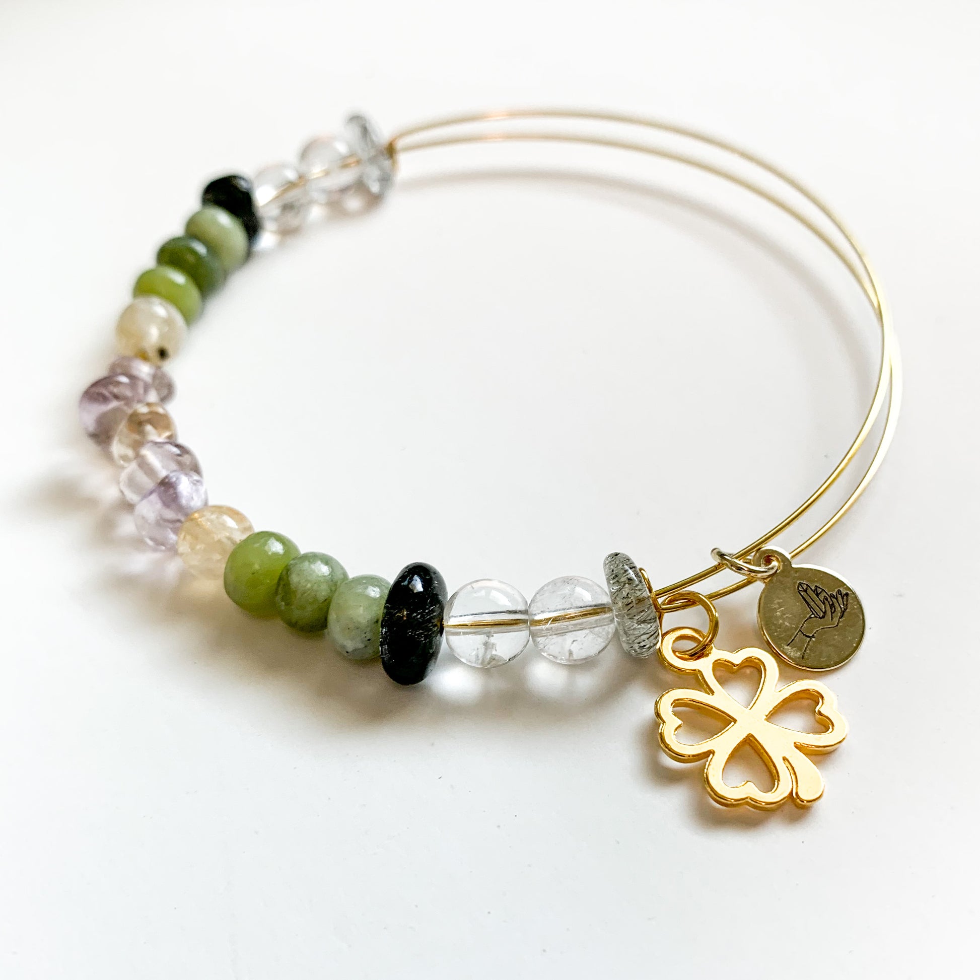 Stone Beads Bracelet | Charm Bracelet | Rock This Way Crystal Shop