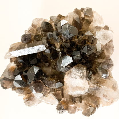 Smoky Quartz Clusters