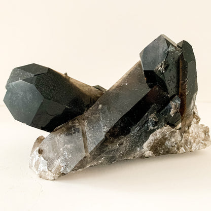 Smoky Quartz Clusters