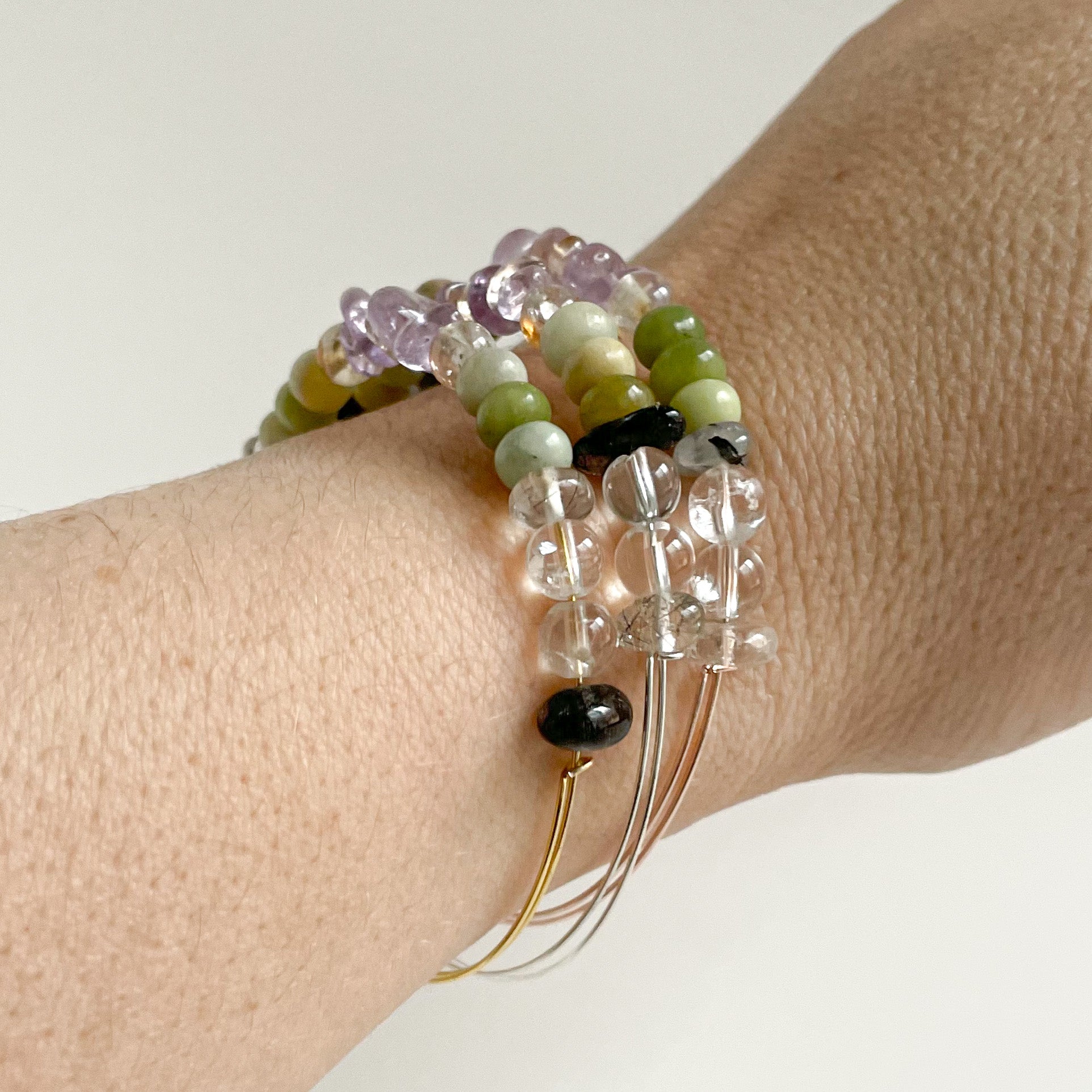 Stone Beads Bracelet | Charm Bracelet | Rock This Way Crystal Shop