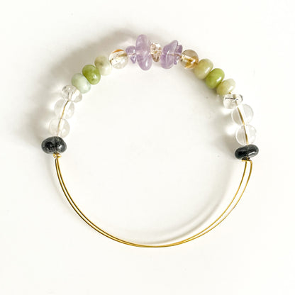 Stone Beads Bracelet | Charm Bracelet | Rock This Way Crystal Shop